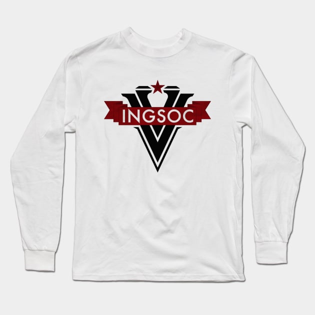 INGSOC Long Sleeve T-Shirt by Woah_Jonny